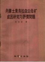 内蒙土贵鸟拉白云母矿成因研究与评价问题