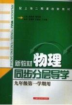 新教材物理同步分层导学 九年级 第一学期用