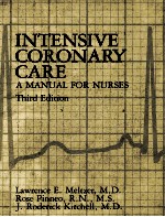 INTENSIVE CORONARY CARE A MANUAL FOR NURSES THIRD EDITION