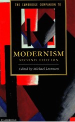 THE CAMBRIDGE COMPANION TO MODERNISM SECOND EDITION