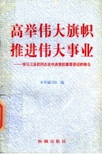 高举伟大旗帜推进伟大事业 学习江泽民同志在中央党校重要讲话的体会