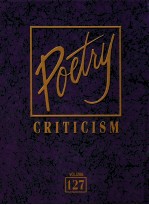 POETRY CRITICISM VOLUME 127