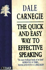 The quick and easy way to effective speaking