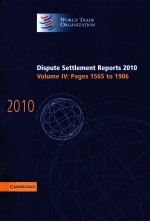 DISPUTE SETTLEMENT REPORTS 2010 VOLUME 4