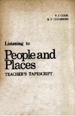 Listening to people and places teacher's tapescript