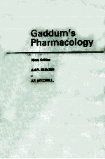 GADDUM`S PHARMACOLOGY NINTH EDITION