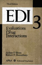 EVALUATIONS OF DRUG INTERACTIONS THIRD EDITION EDI 3