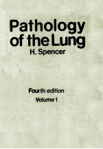 PATHOLOGY OF THE LUNG FOURTH EDITION VOLUME 1