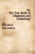 THE YEAR BOOK OF OBSTETRICS AND GYNECOLOGY 1986