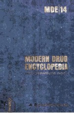 MODERN DRUG ENCYCLOPENIA AND THERAPEUTIC INDEX MDE 14