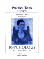 PRACTICE TESTS TOACCOMPANY PSYCHOLOGY AN INTRODUCTION