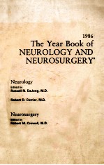 THE YEAR BOOK OF NEUROLOGY AND NEUROSURGERY 1986