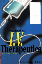 MANUAL OF L.V.THERAPEUTICS SECODN EDITION