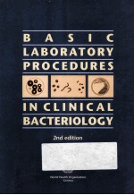 Basic laboratory procedures in clinical bacteriology