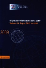 DISPUTE SETTLEMENT REPORTS 2009 VOLUME 9