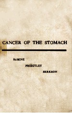 CANCER OF THE STOMACH