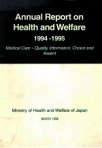 ANNUAL REPORT ON HEALTH AND WELFARE 1994-1995