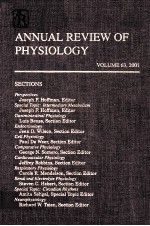 Annual Review of Physiology Vol. 63