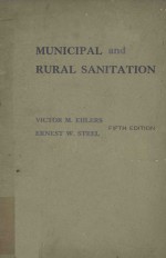 MUNICIPAL AND RURAL SANITATION FIFTH EDITION