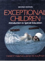 EXCEPTIONAL CHILDREN INTRODUCTION TO SPECIAL EDUCATION