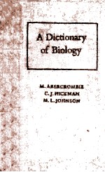 A Dictionary of Biology