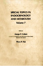 SPECIAL TOPICS IN ENDOCRINOLOGY AND METABOLISM VOLUME 7