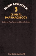 RECENT ADVANCES IN 3 CLINICAL PHARMACOLOGY