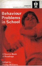 BEHAVIOUR PROBLEMS IN SCHOOL