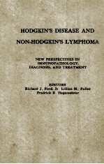 Hodgkin's disease and non-Hodgkin's lymphoma : new perspectives in immunopathology