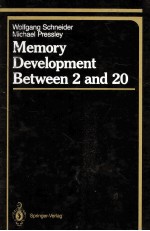 Memory Development Between 2 and 20