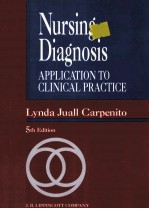 Nursing diagnosis : application to clinical practice