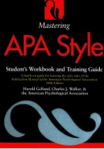 APA STYLE