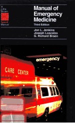 MANUAL OF EMERGENCY MEDICINE THIRD EDITION