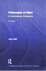 Philosophy of Mind:A Contemporary Introduction