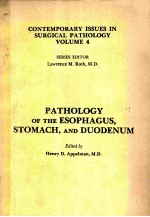 PATHOLOGY OF THE ESOPHAGUS