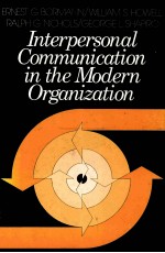 Interpersonal commlunication in the Modern Organization