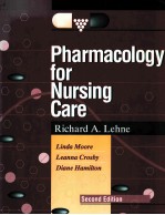 PHARMACOLOGY FOR NURSING CARE  RICHARD A.LEHNE    SECOND EDITION