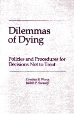 Dilemmas of dying