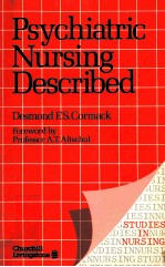 Psychiatric Nursing Described (Studies in Nursing)