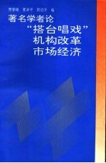 著名学者论“搭台唱戏”、机构改革、市场经济