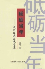 砥砺当年 走向改革发展自觉