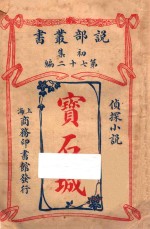 宝石城 侦探小说 初集 第72编