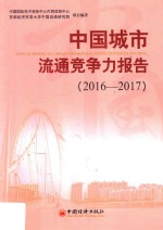 中国城市流通竞争力报告 2016-2017