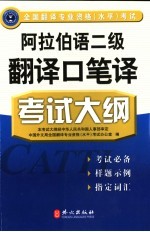 全国翻译专业资格 水平 考试阿拉伯语二级翻译口笔译考试大纲