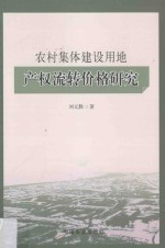 农村集体建设用地产权流转价格研究