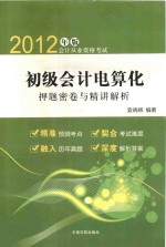 初级会计电算化押题密卷与精讲解析