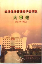 山东省农业管理干部学院大事记 1979-1999