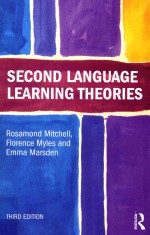 second language learning theories third edition