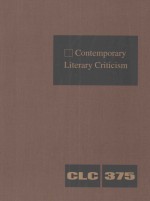 contemporary literary criticism volume 375