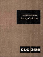 contemporary literary criticism volume 358